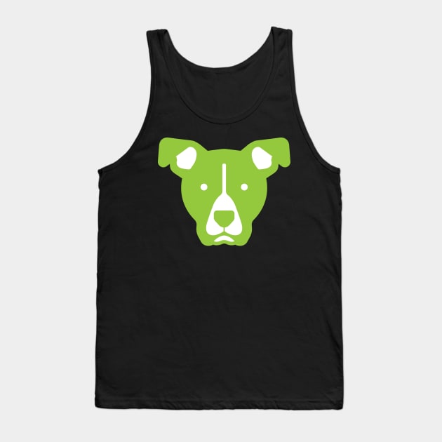Pit Bull (Lime) Tank Top by SMcGuire